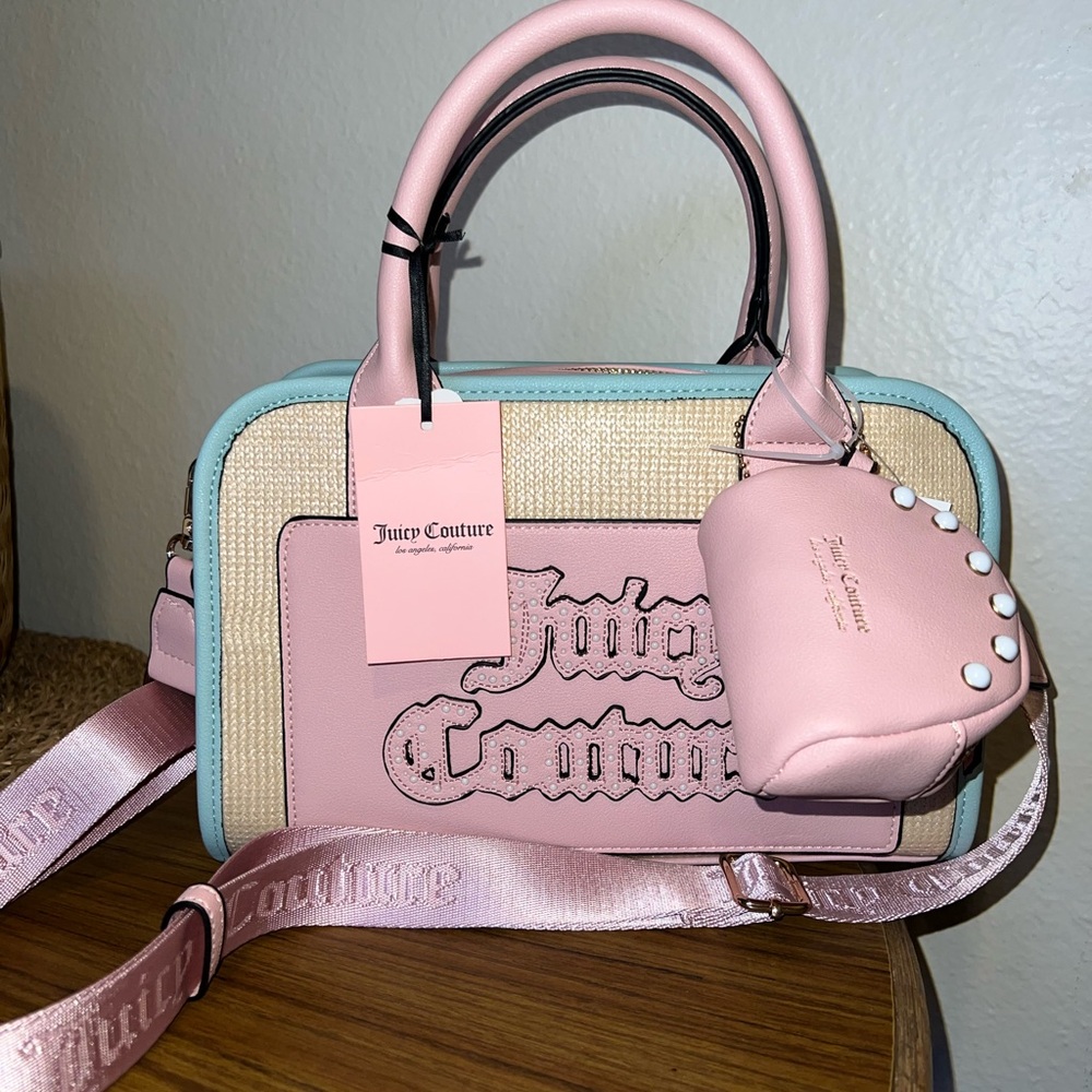 NEW Juicy Couture Soft Serve Satchel bag
